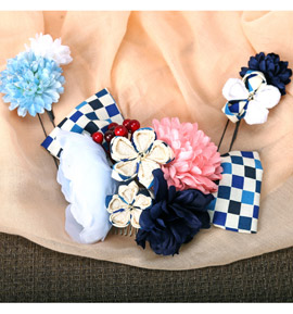 【現品限り】振袖・卒業袴用髪飾り No.5ZC-0211-00