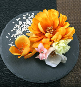 【現品限り】振袖・卒業袴用髪飾り No.5ZC-0216-00