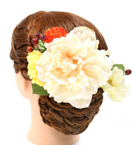 【現品限り】振袖・卒業袴用髪飾り No.5ZC-0220-00