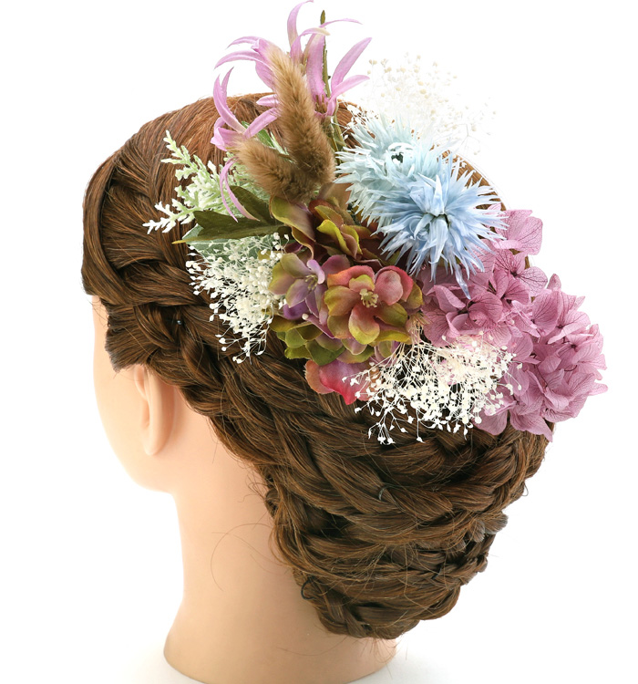 振袖 卒業袴用髪飾り プリザーブドフラワー使用 No 5zc 0566 30の通販 きもの３６５