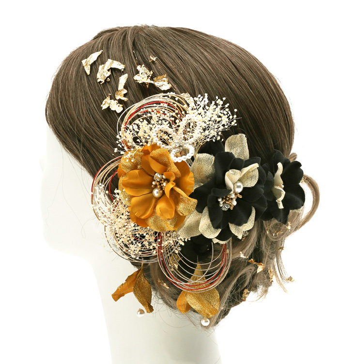 金箔ヘア用フェイク箔 金 No.5ZC-0930-00の通販｜きもの365