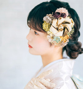 振袖・卒業袴用髪飾り No.5ZC-1225-10-R