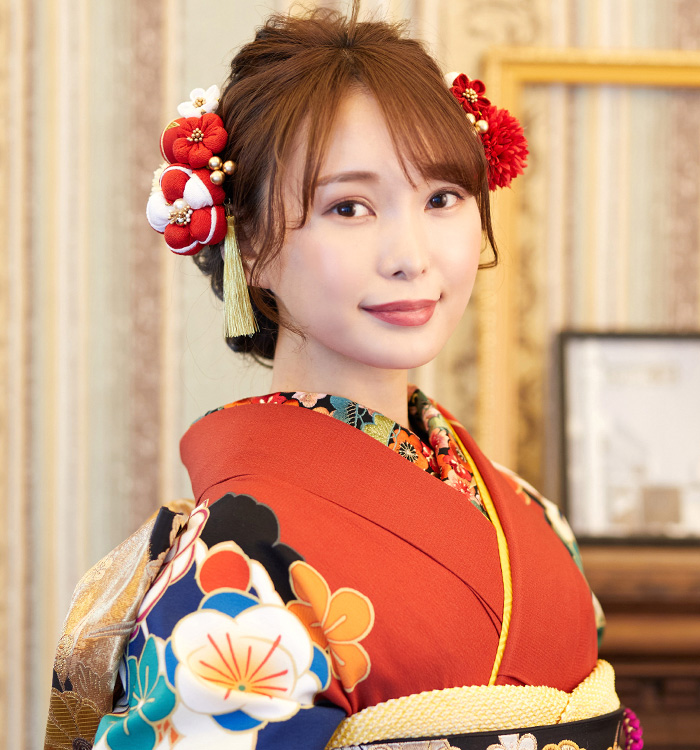 Arenca 福寿梅 振袖・卒業袴用髪飾り No.5ZC-1237-00-R_03