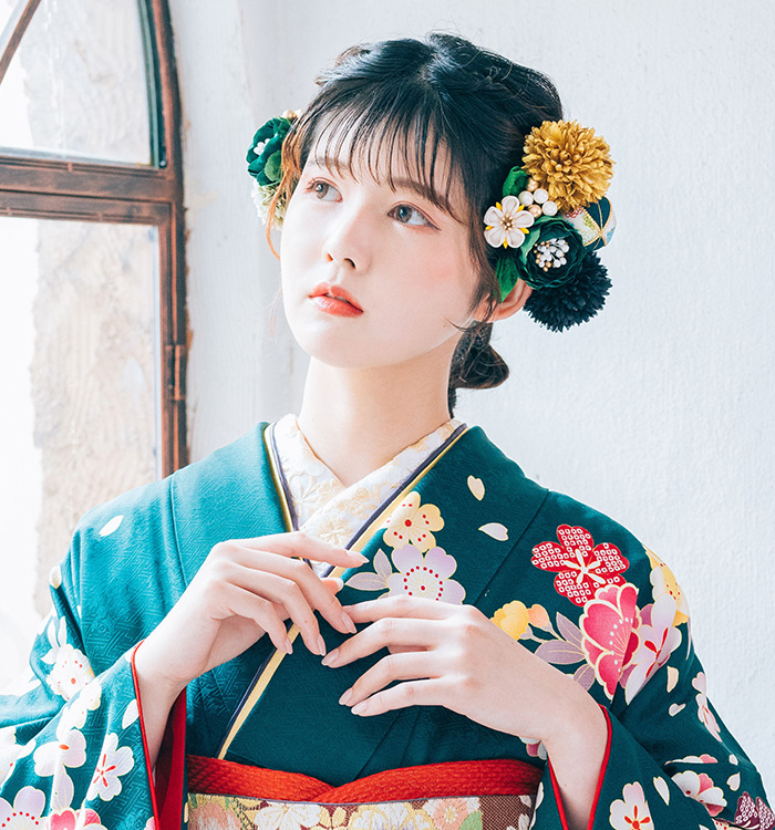 Arenca 茉莉華 振袖・卒業袴用髪飾り No.5ZC-1239-30-R