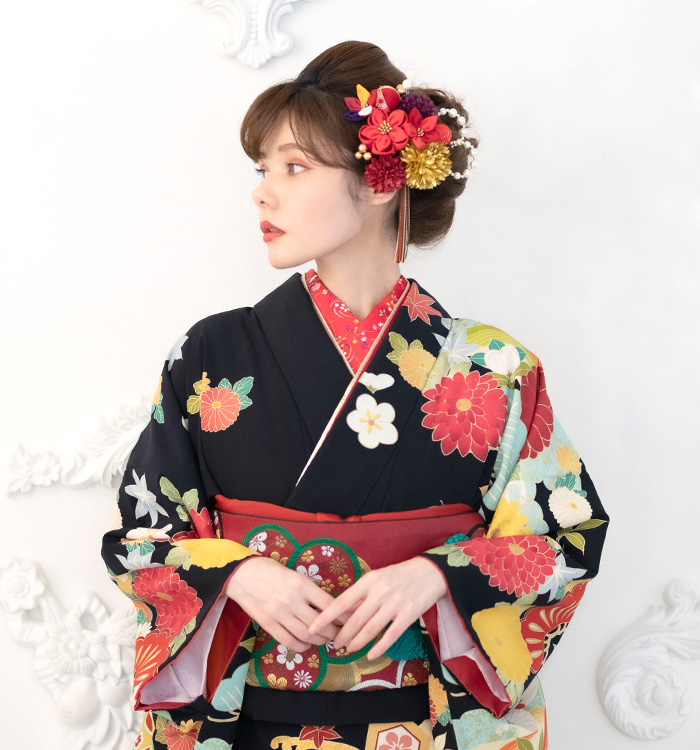 Arenca 風花 振袖・卒業袴用髪飾り No.5ZC-1241-00-R