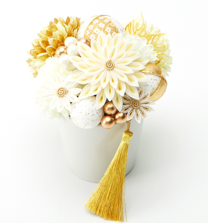 Arenca 百花八重菊 振袖・卒業袴用髪飾り No.5ZC-1242-20-R_01