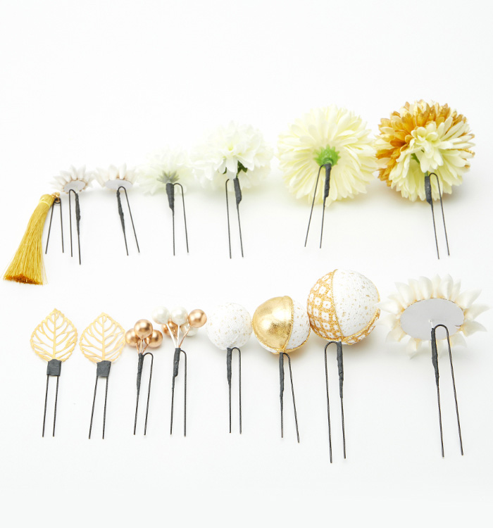 Arenca 百花八重菊 振袖・卒業袴用髪飾り No.5ZC-1242-20-R_02