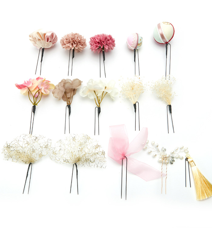 Arenca アンティーク・ローザ 振袖・卒業袴用髪飾り No.5ZC-1243-10-R_02