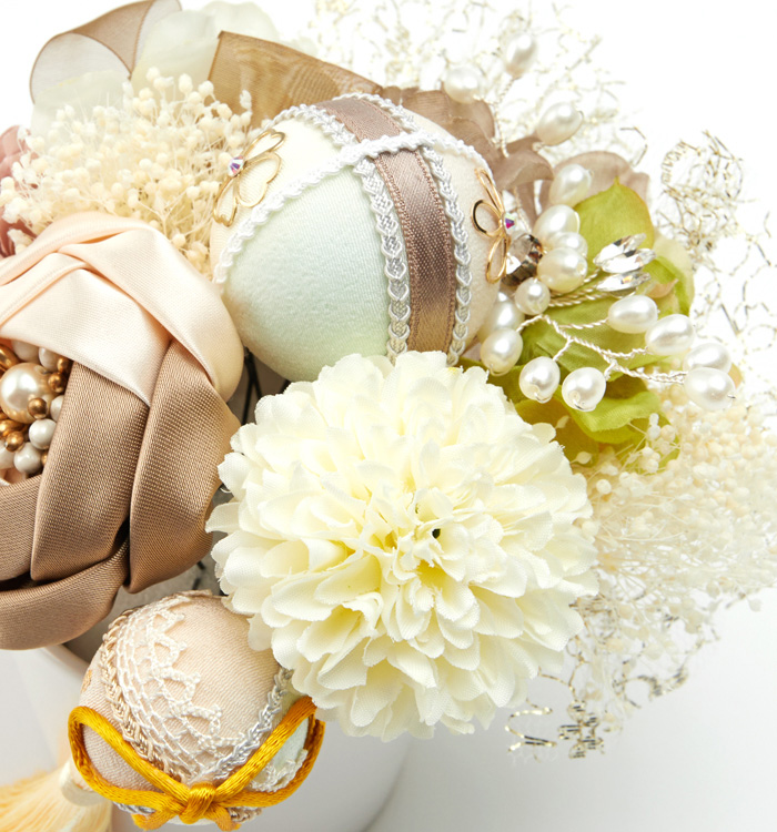 Arenca アンティーク・ローザ 振袖・卒業袴用髪飾り No.5ZC-1243-20-R