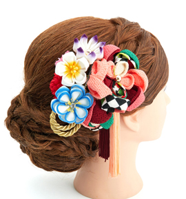 【現品限り】振袖・卒業袴用髪飾り No.5ZC-1287-00