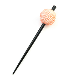 鹿の子絞り 玉かんざし 一本軸 No.5ZC-1474-00