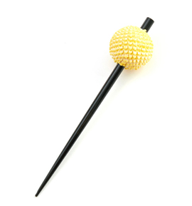 鹿の子絞り 玉かんざし 一本軸 No.5ZC-1474-10