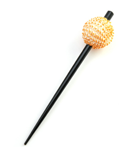 鹿の子絞り 玉かんざし 一本軸 No.5ZC-1474-30