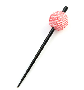 鹿の子絞り 玉かんざし 一本軸 No.5ZC-1474-40