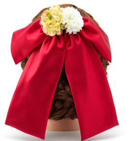 卒業袴・振袖用 リボン髪飾り No.5ZC-1920-00