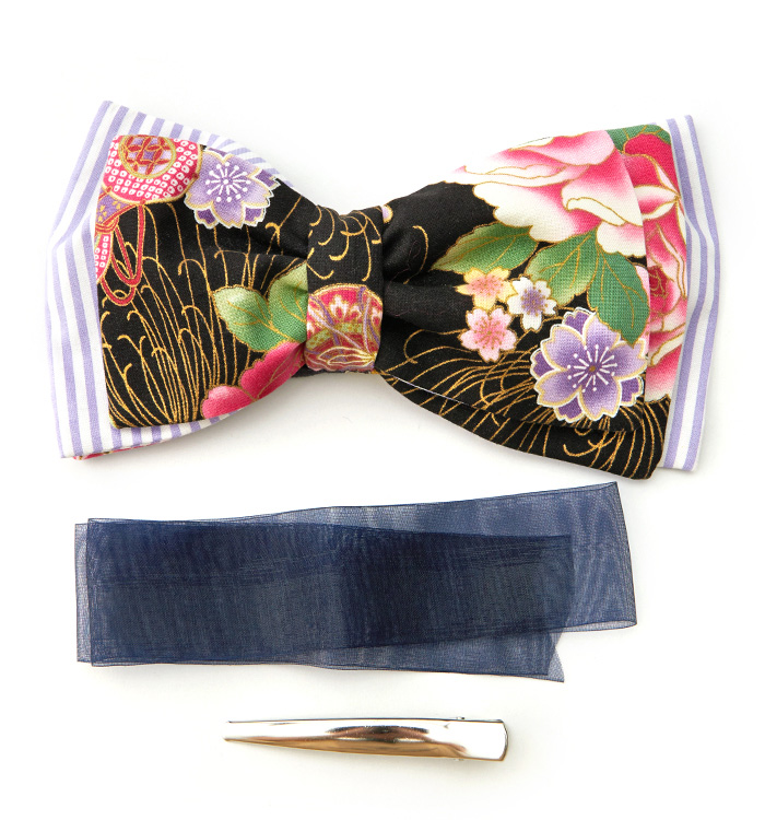 卒業袴・振袖用 リボン髪飾り No.5ZC-1932-00_01