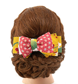 卒業袴・振袖用 リボン髪飾り No.5ZC-1954-00