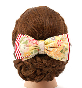 卒業袴・振袖用 リボン髪飾り No.5ZC-1957-00