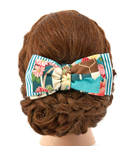 卒業袴・振袖用 リボン髪飾り No.5ZC-1959-00