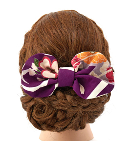 卒業袴・振袖用 リボン髪飾り No.5ZC-1964-00