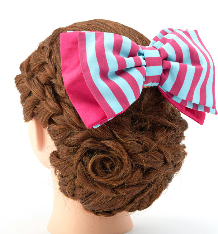 卒業袴・振袖用 リボン髪飾り No.5ZC-2176-00