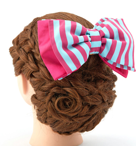 卒業袴・振袖用 リボン髪飾り No.5ZC-2176-00