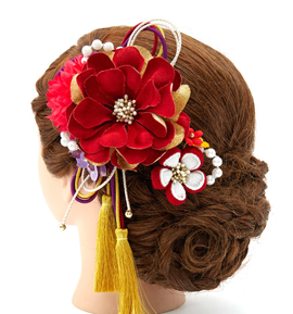 【現品限り】振袖・卒業袴用髪飾り No.5ZC-2322-00