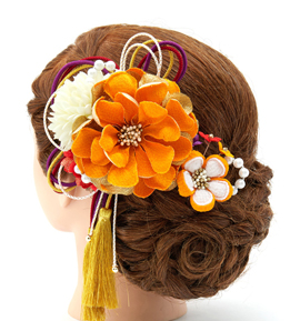 【現品限り】振袖・卒業袴用髪飾り No.5ZC-2322-10