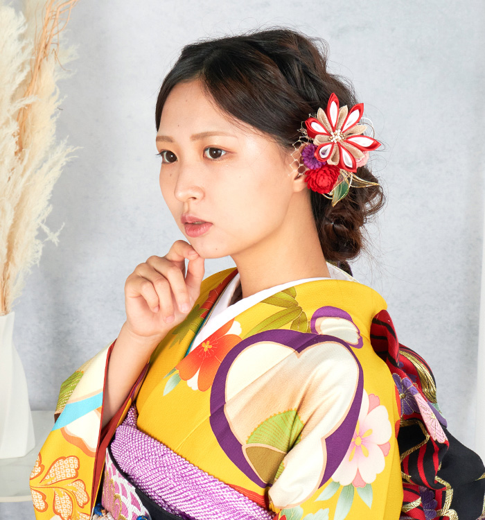 Nouvell fleur 振袖・卒業袴用髪飾り No.5ZC-2345-00
