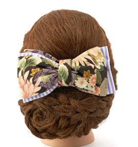 卒業袴・振袖用 リボン髪飾り No.5ZC-2405-00