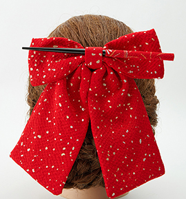 卒業袴・振袖用 リボン髪飾り No.5ZC-2430-00