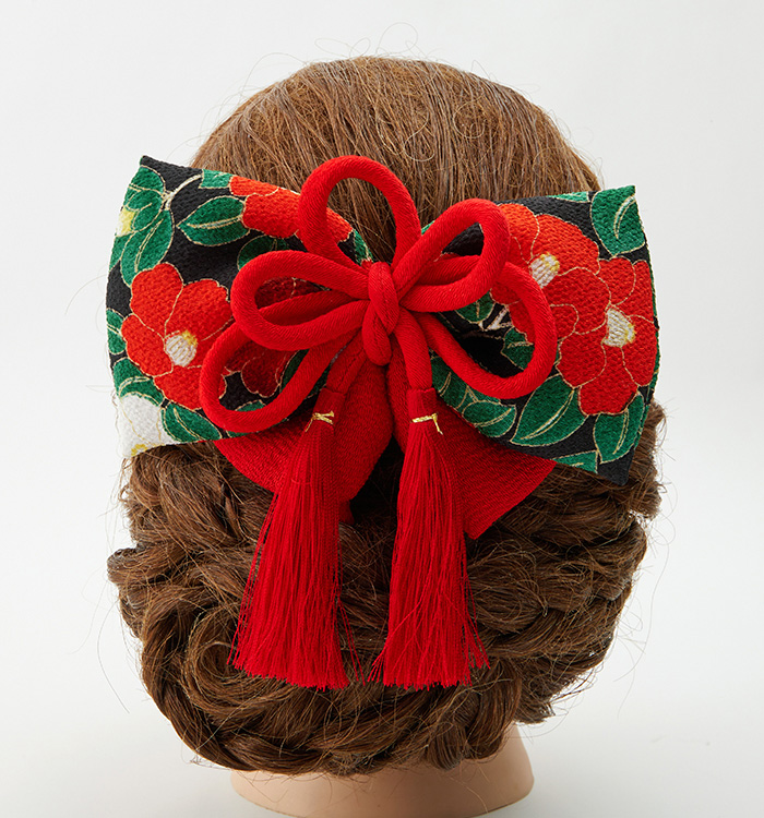 卒業袴・振袖用 リボン髪飾り No.5ZC-2432-00