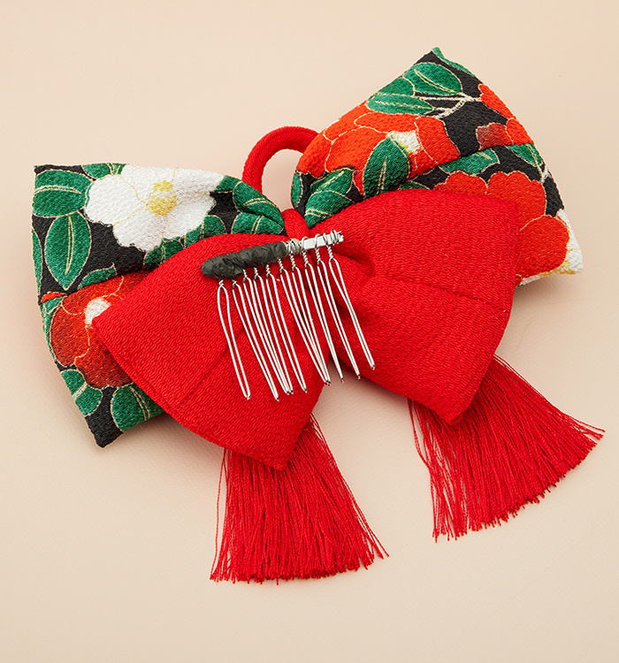 卒業袴・振袖用 リボン髪飾り No.5ZC-2432-00_02