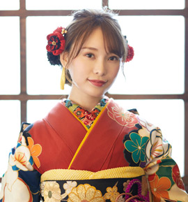 Arenca 美和花 振袖・卒業袴用髪飾り No.5ZC-2463-40