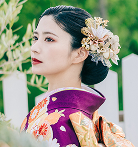 Arenca プティダリア 振袖・卒業袴用髪飾り No.5ZC-2494-30-R