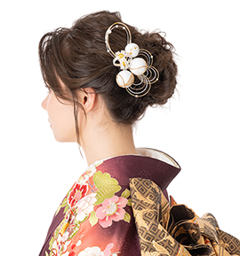 振袖・卒業袴用髪飾り No.5ZC-2571-10-R