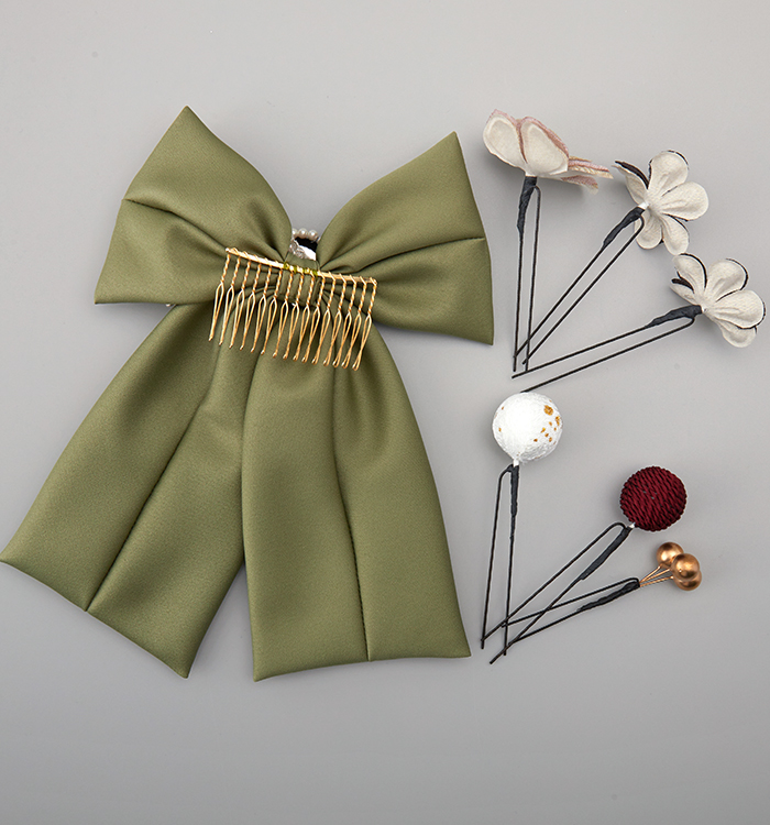 卒業袴・振袖用 リボン髪飾り No.5ZC-2650-20_01