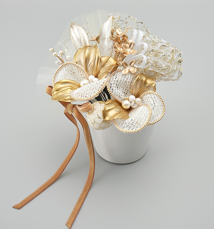 Arenca クリスティーヌ 振袖・卒業袴用髪飾り No.5ZC-2665-00-Rの通販