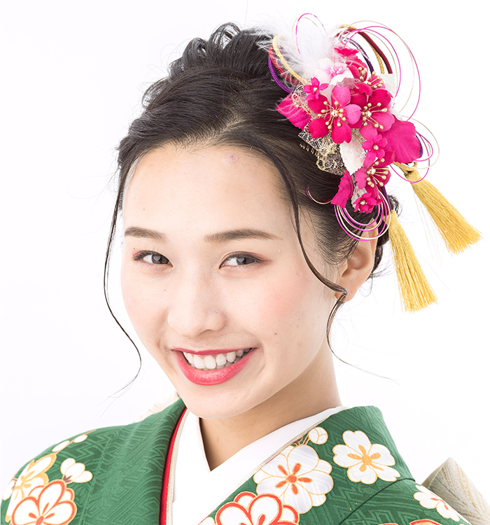 ジジ様　振袖 袴 着付けセット 髪飾り 一式 卒業式 セミアンティーク 20040437.jpg
