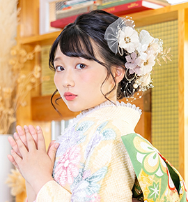 【2026年新作】振袖・卒業袴用髪飾り No.5ZC-2701-10-R