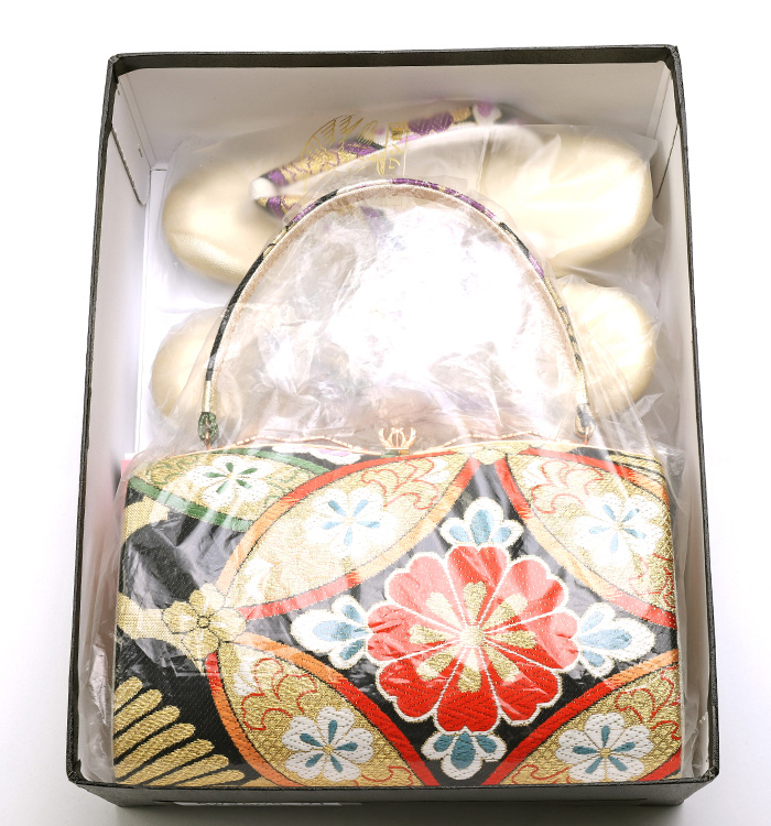 kokko 草履なし 金鷲 振袖・卒業袴用草履バッグ（足サイズ：22.5cm～24.0cm） No