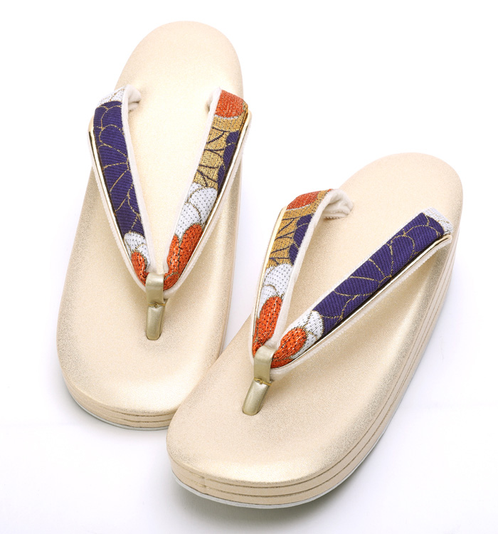 左右履き 振袖・卒業袴用草履バッグ（足サイズ：22.5cm～24.0cm） No