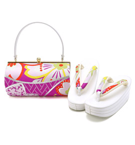 振袖・卒業袴用草履バッグ（足サイズ：22.5cm～24.0cm） No.5ZD-0370-00