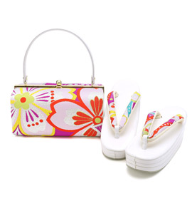 振袖・卒業袴用草履バッグ(足サイズ:22.5cm~24.0cm) No.5ZD-0374-00