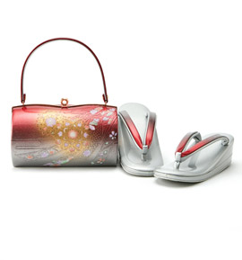 振袖・卒業袴用草履バッグ（足サイズ：23.0cm～24.5cm） No.5ZD-0407-00