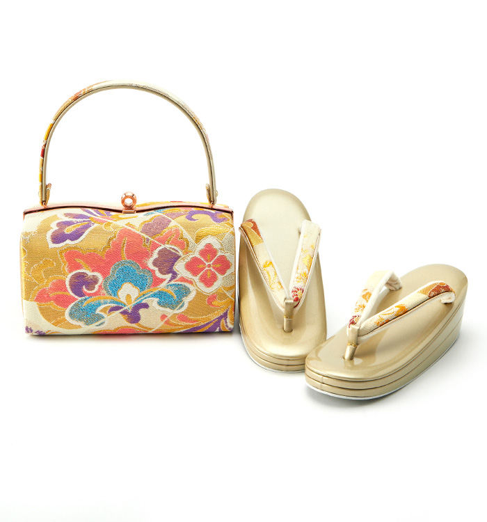 振袖・卒業袴用草履バッグ(足サイズ:23.0cm~24.5cm) No.5ZD-0431-00