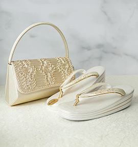 世美庵 礼装用草履バッグ(足サイズ:22.5cm~24.0cm) No.5ZD-0466-02-R