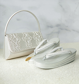 世美庵 礼装用草履バッグ(足サイズ:22.5cm~24.0cm) No.5ZD-0466-12-R