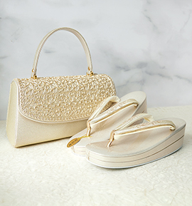 世美庵 礼装用草履バッグ(足サイズ:22.5cm~24.0cm) No.5ZD-0468-02-R