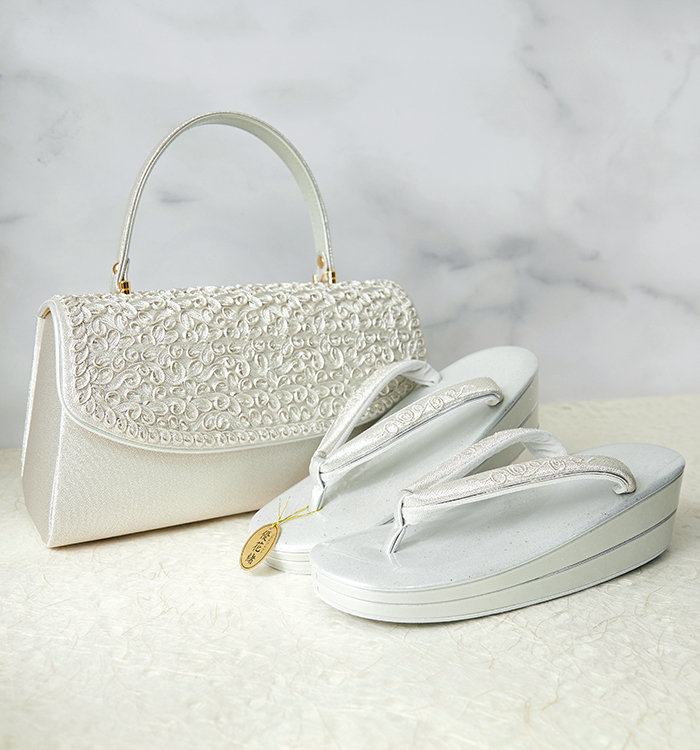 世美庵 礼装用草履バッグ（足サイズ：22.5cm～24.0cm） No.5ZD-0468-12-R